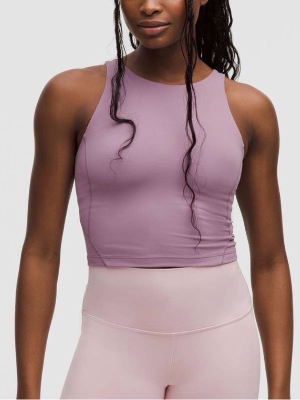Lululemon Align High-Neck Tank Top *Light Support Size 4 Lavender Lux Athleisure